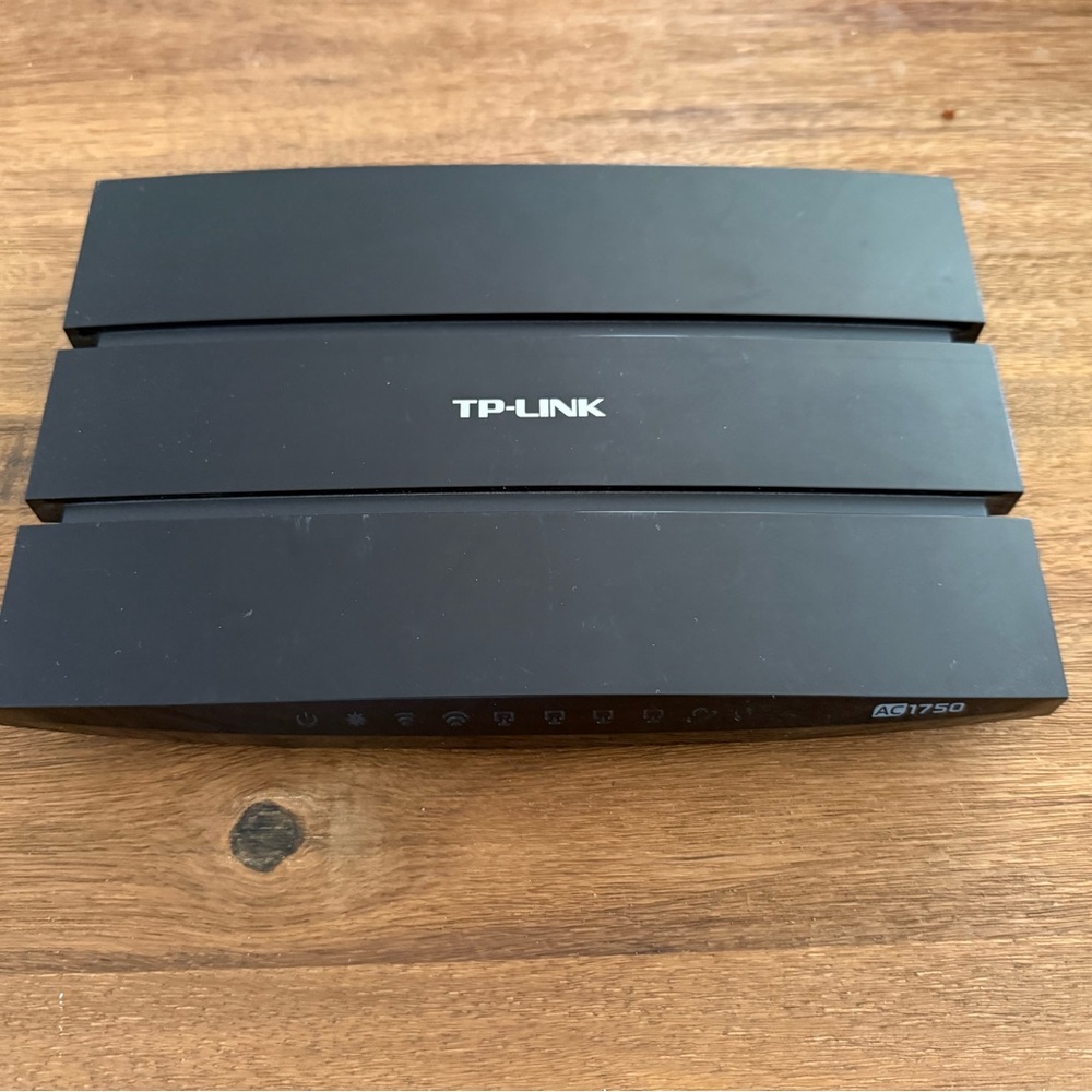 TP-Link Brand Black Wireless Router for Home or Office
